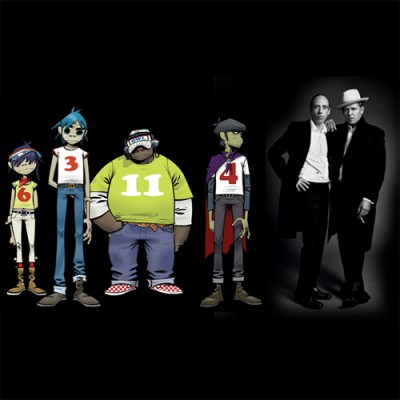Além de manter viva a alma do Blur, a banda Gorillaz agora reúne a base do The Clash Além de manter viva a alma do Blur, a banda Gorillaz agora reúne a base do The Clash