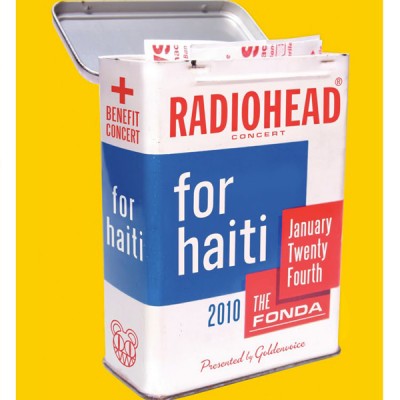 Fãs de Radiohead receberam apoio da banda e lançaram um DVD do show beneficente ao Haiti Fãs de Radiohead receberam apoio da banda e lançaram um DVD do show beneficente ao Haiti