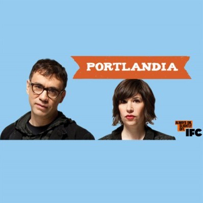 O seriado Portlandia, com Fred Armisen e Carrie Brownstein, estréia sexta (21) pelo IFC O seriado Portlandia, com Fred Armisen e Carrie Brownstein, estréia sexta (21) pelo IFC